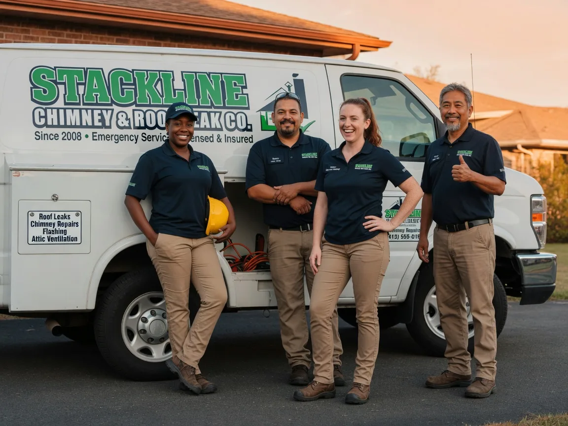 Chimney flashing repair company in Morley, MI